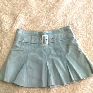 Bebe women’s leather skirt